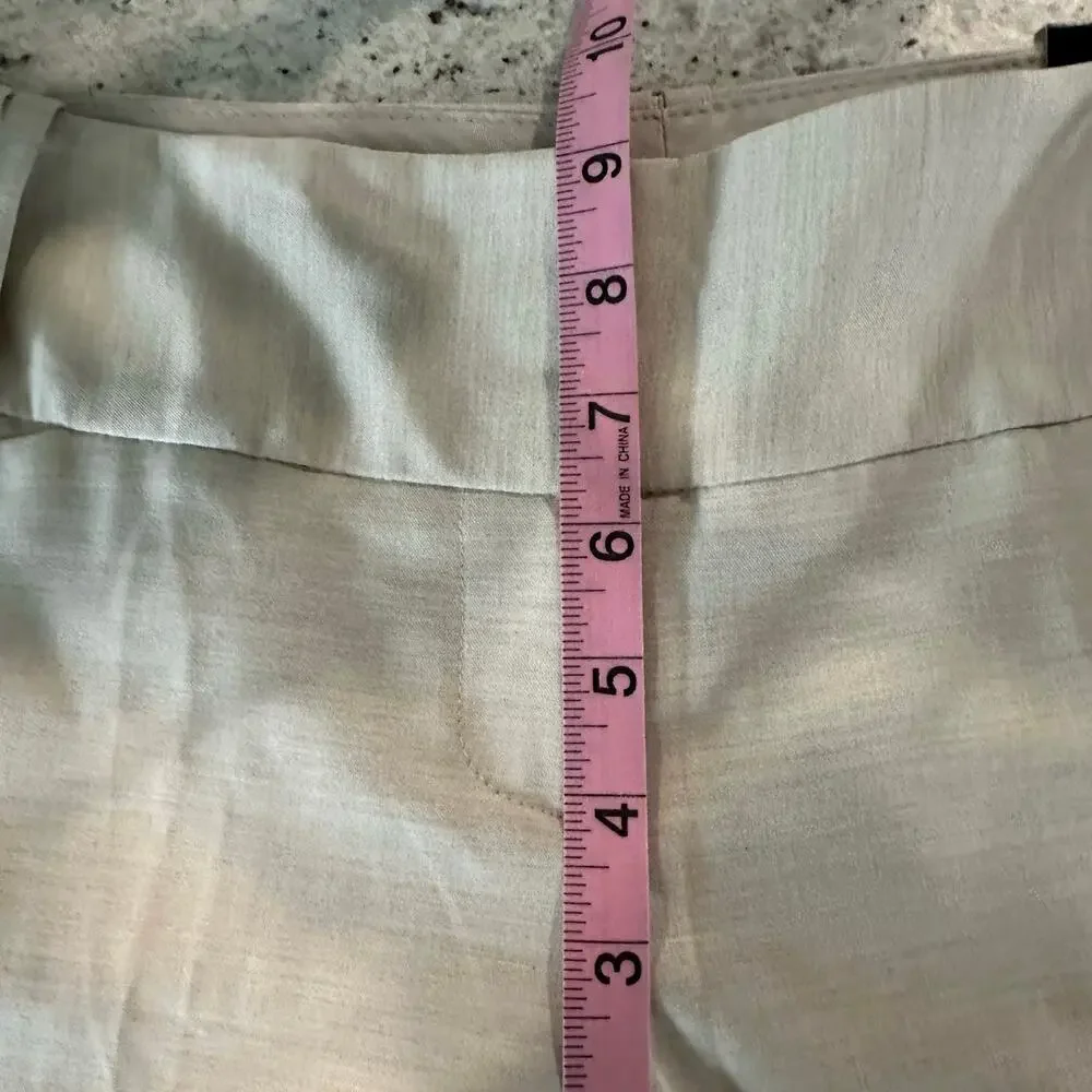 The Limited Womens 4S Cassidy Fit Dress Pants Khaki Flare Bootcut Stretch NWT - Picture 12 of 13